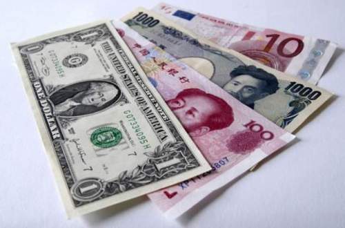 کاهش نرخ رسمی ۲۵ ارز در اولین روز هفته