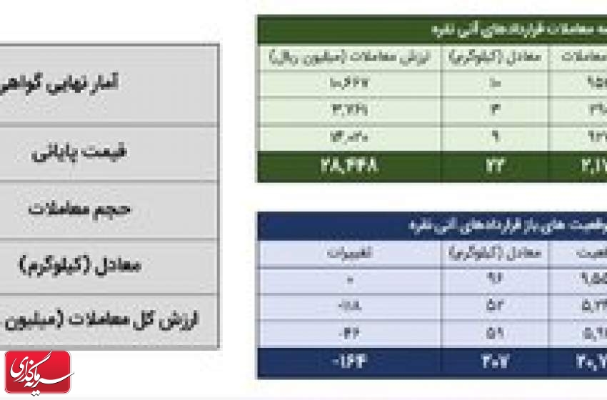 معامله ۷۲ کیلوگرم شمش نقره در بورس کالا
